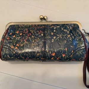 Patricia Nash Tuscan Fields Kisslock Large Wristlet